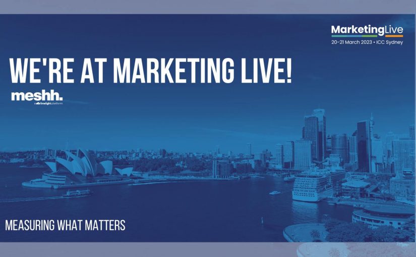 We're at Marketing Live!
